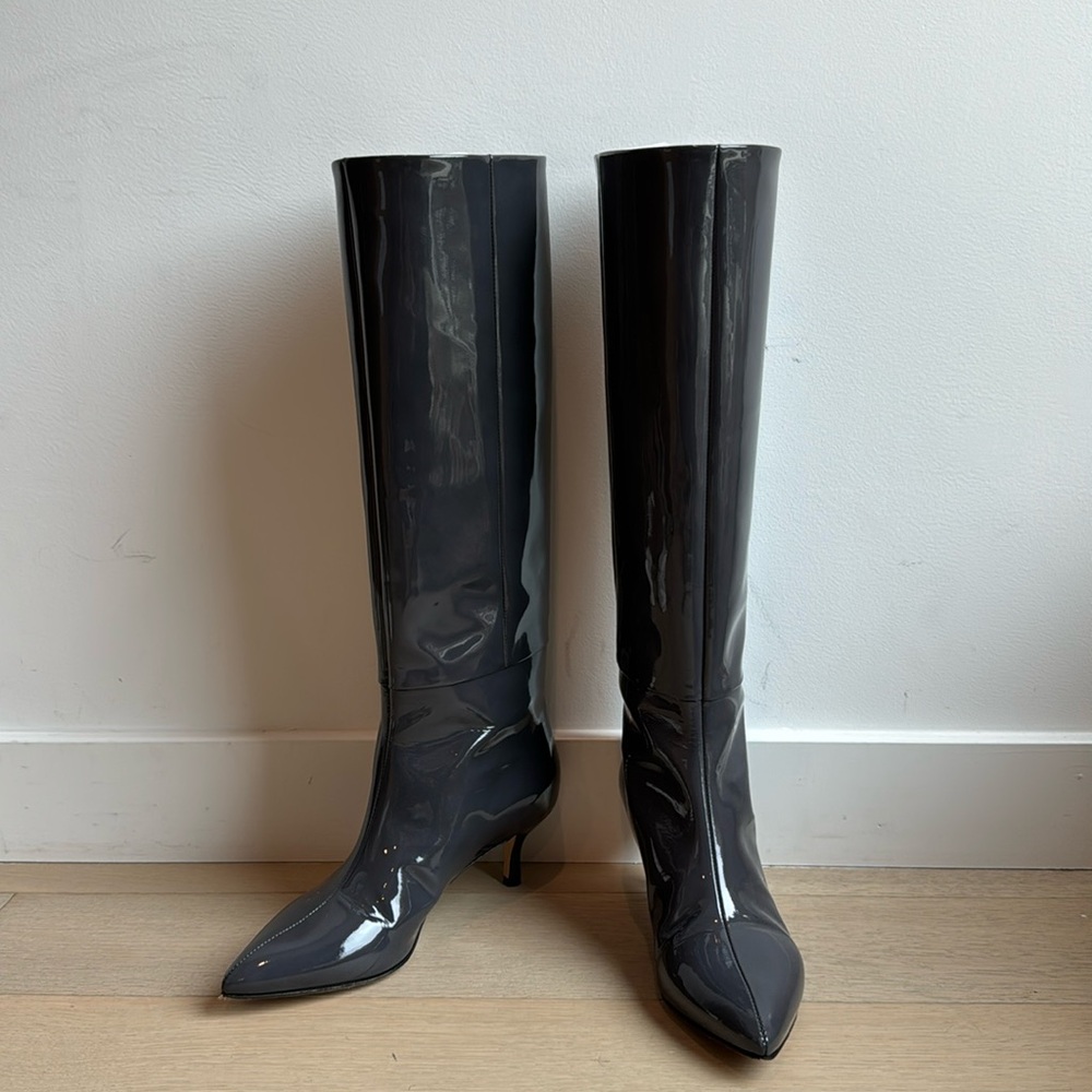 NEIL J RODGERS - EVA PATENT BOOT SIZE 7